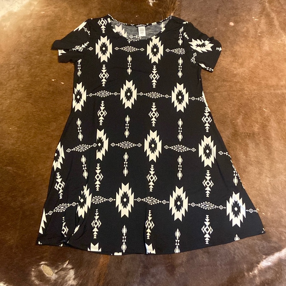 Western Aztec Dress
